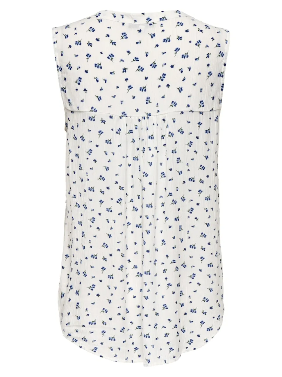 Only naisten toppi, ONLJETTE AOP LIFE S/L TOP WVN Valkopohjainen Kuosi