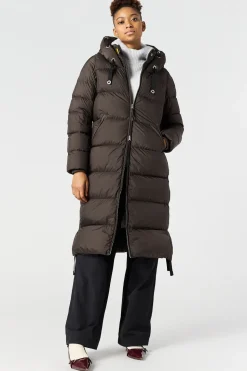 Parajumpers Naisten Untuvatakki PANDA-W DOWNJACKET Tummanruskea