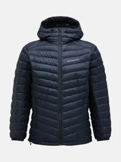 Peak Performance Miesten Untuvatakki, FROST DOWN HOOD JACKET Musta