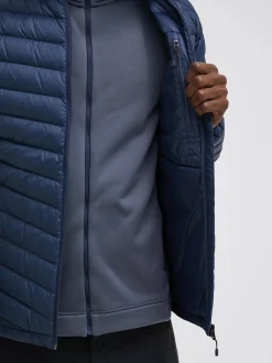 Peak Performance Miesten Untuvatakki, FROST DOWN HOOD JACKET Tummansininen