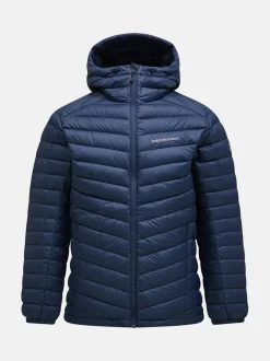 Peak Performance Miesten Untuvatakki, FROST DOWN HOOD JACKET Tummansininen