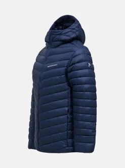 Peak Performance miesten kevytuntuvatakki M Frost Down Hood Jacket, tummansininen