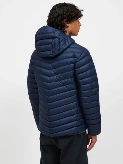 Peak Performance miesten kevytuntuvatakki M Frost Down Hood Jacket, tummansininen