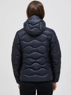 Peak Performance Naisten Kevytuntuvatakki, W Helium Down Hood Jacket Musta