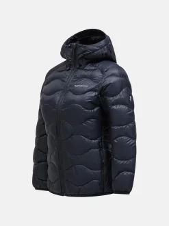 Peak Performance Naisten Kevytuntuvatakki, W Helium Down Hood Jacket Musta