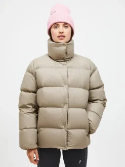 Peak Performance Naisten Takki, W Down Puffer Vaalea Beige