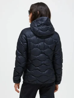 Peak Performance Naisten Kevytuntuvatakki, W Helium Down Hood Jacket Musta