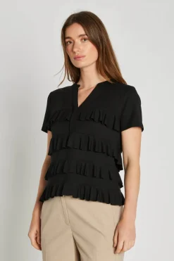 Philosophy Blues Original naisten pusero, OLAF BLOUSE Musta