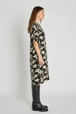 Philosophy Blues Original naisten mekko, MINT DRESS Mustavalkoinen