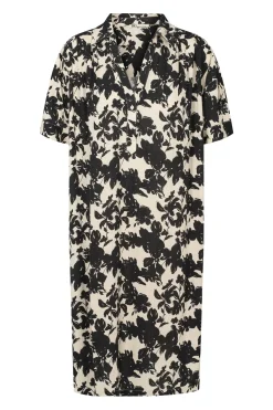 Philosophy Blues Original naisten mekko, MINT DRESS Mustavalkoinen