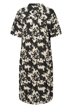 Philosophy Blues Original naisten mekko, MINT DRESS Mustavalkoinen