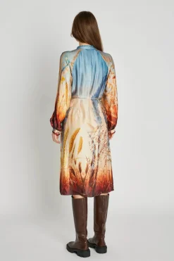 Philosophy Blues Original naisten mekko, CANNON DRESS Monivärinen Kuosi