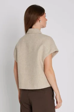 Philosophy Blues Original naisten liivi, TONA WAIST COAT Vaalea Beige