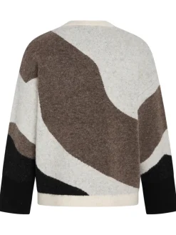 Philosophy Blues Original Naisten Neule, FLOLO NEULE Beige Kuosi