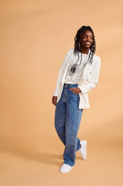 Philosophy Blues Original Naisten Bleiseri, LEXINGTON BLAZER Valkoinen