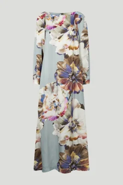 Philosophy Blues Original naisten mekko, VISKO BABELON DRESS Harmaa Kuosillinen