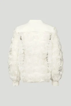 Philosophy Blues Original naisten pusero CIRCLE BLOUSE, valkoinen