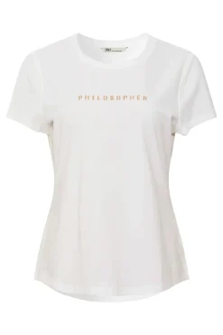 Philosophy Blues Original Naisten T-Paita, PHILOSOPHER T-PAITA Valkoinen