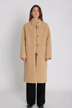 Philosophy Blues Original naisten takki, TEDDO JACKET Beige