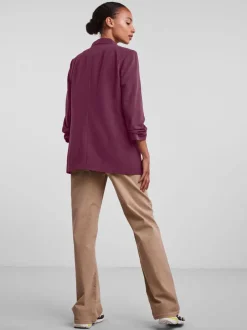 Pieces Bleiseri, PCBOSS BLAZER Viininpunainen