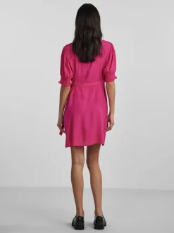 Pieces mekko, PCTALA 2/4 WRAP DRESS Pinkki