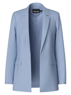 Pieces naisten bleiseri, PCBOZZY LS LOOSE BLAZER Kentucky Blue