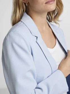 Pieces naisten bleiseri, PCBOZZY LS LOOSE BLAZER Kentucky Blue