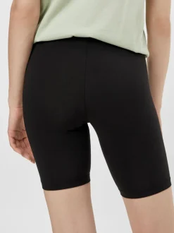 Pieces Naisten Pyöräilyshortsit PCKIKI SHORTS Musta