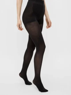 Pieces Naisten Sukkahousut PCSHAPER 40 DEN TIGHTS Black