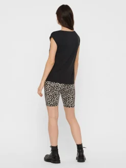 Pieces, Naisten T-paita, Pckamala Tee Noos Bc Musta