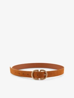 Pieces Naisten Vyö PCJUVA SUEDE JEANS BELT Cognac
