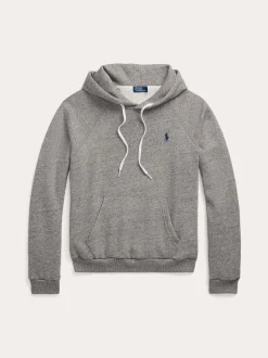 Polo Ralph Lauren huppari, LONG SLEEVE SWEATSHIRT Vaaleanharmaa