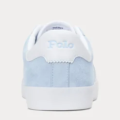 Polo Ralph Lauren kengät, CRT VULC SUEDE SNEAKER Vaaleansininen