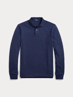 Polo Ralph Lauren Miehet Neulepusero Long Sleeve Knit, tummansininen