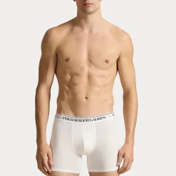 Polo Ralph Lauren Miehet Alushousut K Boxer Brief 3kpl AOP tummansininen