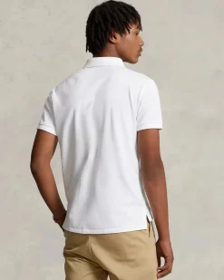 Polo Ralph Lauren Miesten Poolopaita, ICONIC MESH POLO Valkoinen