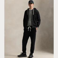 Polo Ralph Lauren miesten huppari Hood Long Sleeve Knit, musta