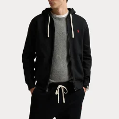Polo Ralph Lauren miesten huppari Hood Long Sleeve Knit, musta