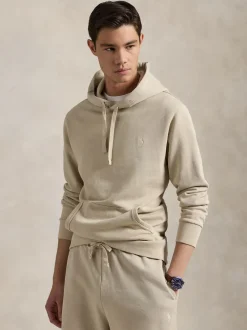 Polo Ralph Lauren miesten huppari, LOOPBACK FLEECE HOODIE Beige