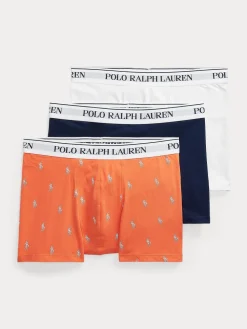 Polo Ralph Lauren miesten bokserit, CLASSIC TRUNK 3-PACK COTTON Ei Värikoodia
