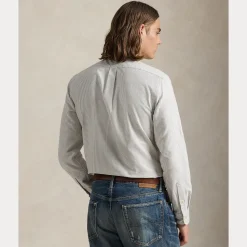 Polo Ralph Lauren miesten kauluspaita Long Sleeve Sport Shirt, vaaleanruskea