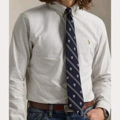 Polo Ralph Lauren miesten kauluspaita Long Sleeve Sport Shirt, vaaleanruskea