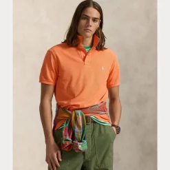 Polo Ralph Lauren miesten pikeepaita, POLO PIKEE CUSTOM SLIM Oranssi