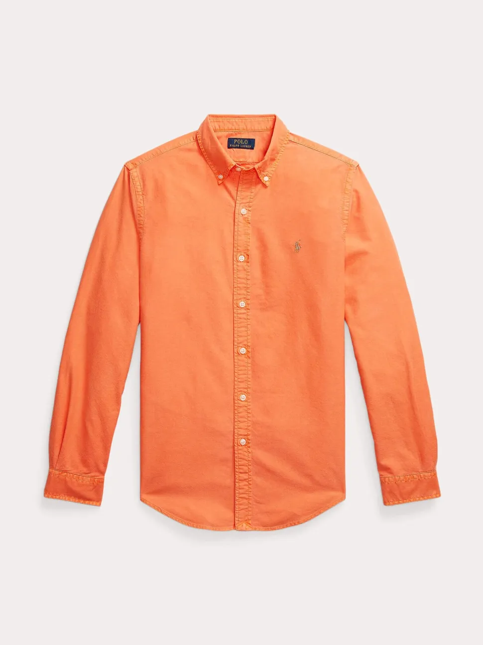 Polo Ralph Lauren miesten kauluspaita, LONG SLEEVE-SPORT SHIRT Oranssi