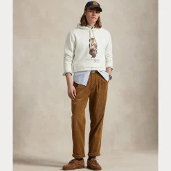 Polo Ralph Lauren miesten huppari, POLO BEAR HOODIE Valkoinen