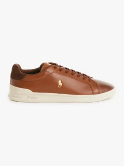 Polo Ralph Lauren Miesten Kengät, HRT CT II-SNEAKERS Keskiruskea