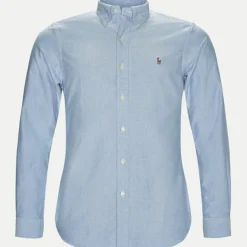 Polo Ralph Lauren Miesten Kauluspaita, SLIM OXFORD NOS Keskisininen