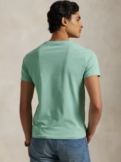 Polo Ralph Lauren miesten t-paita, SHORT SLEEVE-T-SHIRT Limenvihreä
