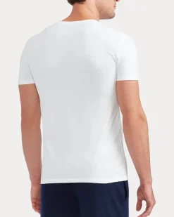 Polo Ralph Lauren Miesten T-Paita, ONEPACK CREW Valkoinen