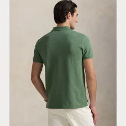 Polo Ralph Lauren miesten pikeepaita, POLO PIKEE CUSTOM SLIM Vihreä